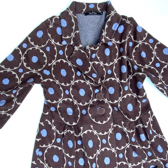 Nic and Zoe Brown Cardigan Sweater Size Large - Picture 2 of 6